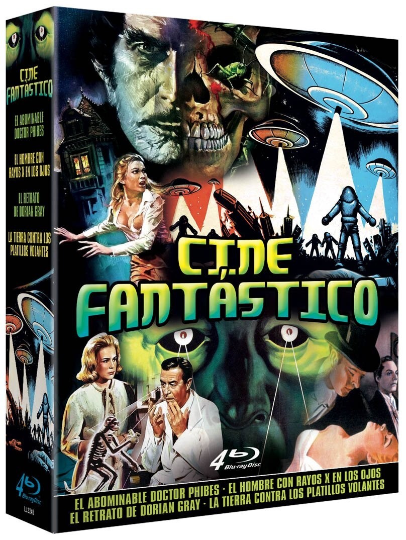 X: The Man With The X-Ray Eyes + Earth Vs. The Flying Saucers [BLU_RAY]