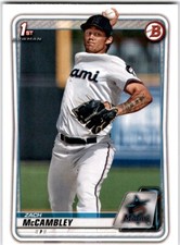2020 Bowman Draft #BD-112 Zach McCambley
