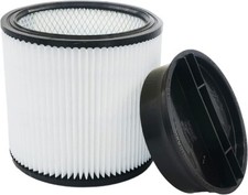 Vacuum Cleaner Cartridge Dry Filter For Shop-vac 90304 Retaining Lid 4518600