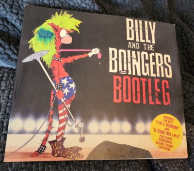 1987 VTG Billy And The Boingers Bootleg 1st Edition W/ The Record Bloom County 
