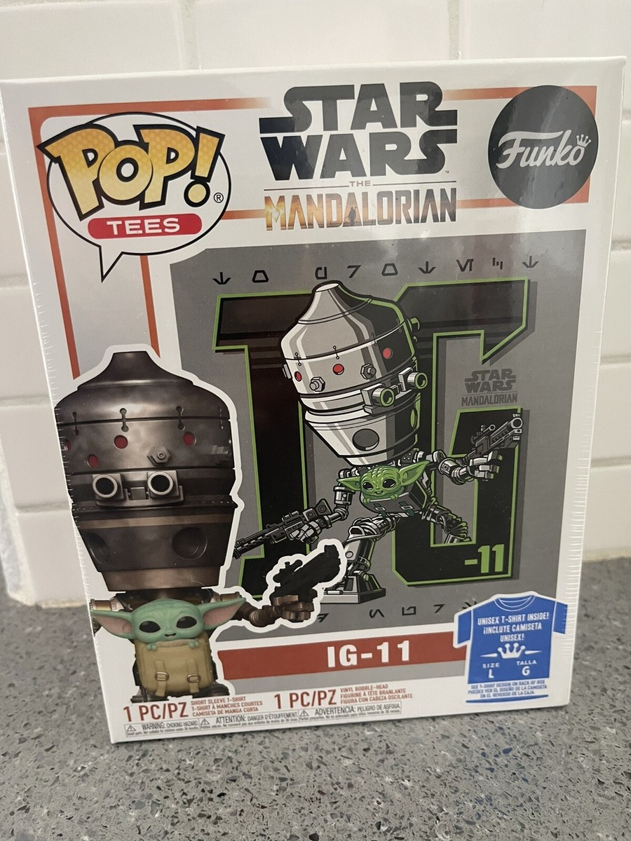 Funko POP! IG-11 & グローグー　Tシャツ　マンダロリアン Funko POP! and Tee Star Wars The Mandalorian IG-11 Carrying Grogu
