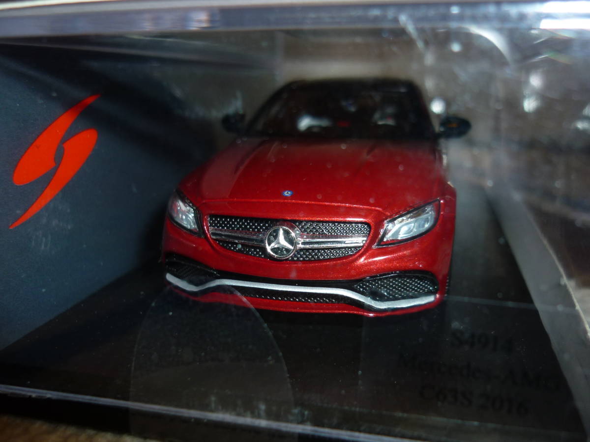 Spark 1/43 Mercedes -Benz C63 S Amg 2016 Red | eBay Spark 1/43 Mercedes -Benz C63 S Amg 2016 Red | eBay
