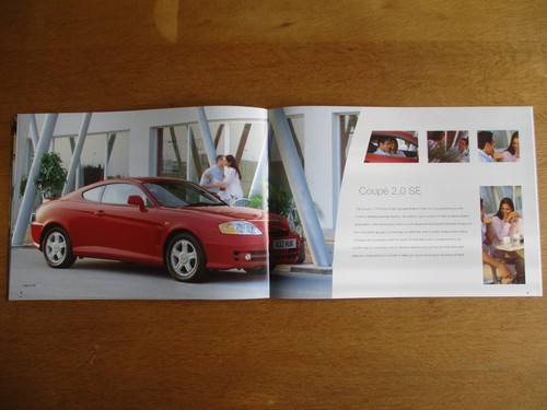 Hyundai Coupe UK Sales Brochure (2002) - Picture 8 of 13