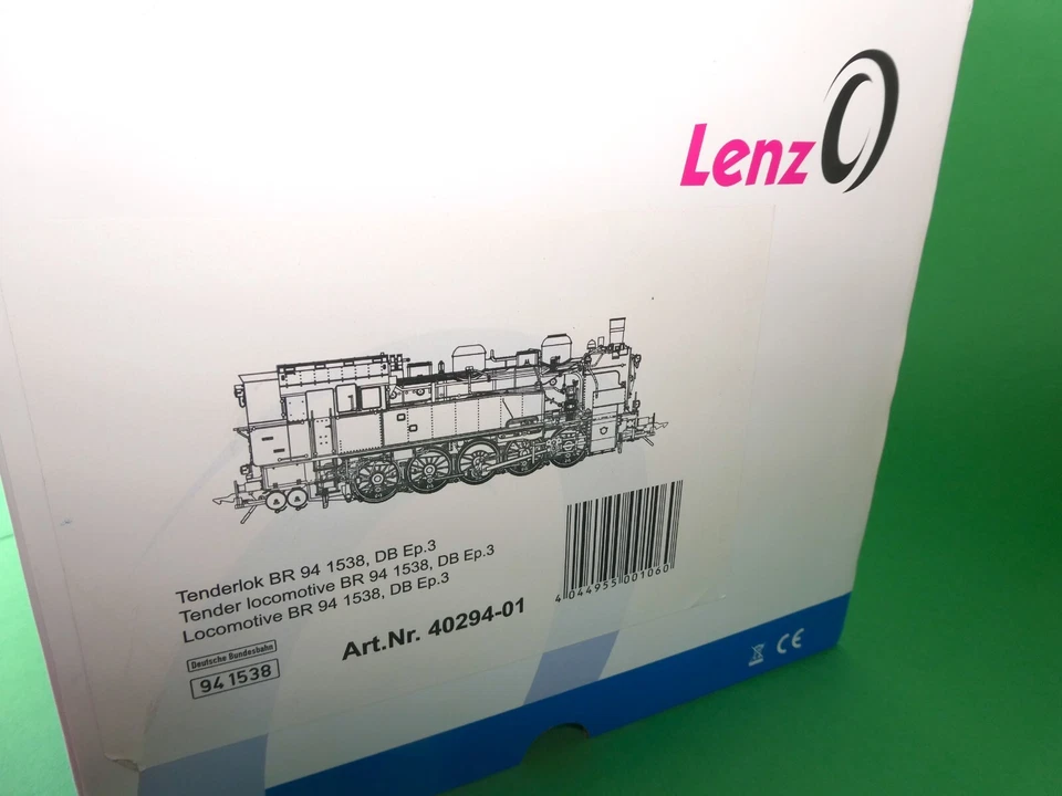 *LENZ 40294-01 Spur 0 digital /SOUND: BR94 1538 DB Dampflok - Bild 2 von 4