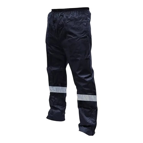 Premium Waterproof Rain Pants – Reflective Strip& Pockets Adult (Large/XL)