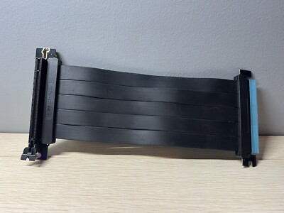 EZDIY-FAB PCIE 3.0 16x Extreme High Speed Riser Cable PCI Express Port Black