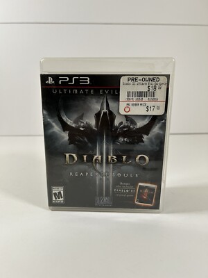 CIB Diablo 3 Reaper of Souls Ultimate Evil Edition (PS3, 2014) TESTED & WORKING
