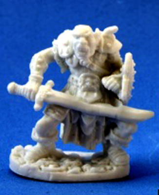1x ORC SWORDSMAN - BONES REAPER Figur Miniatur JDR D&D RPG Warrior 77019