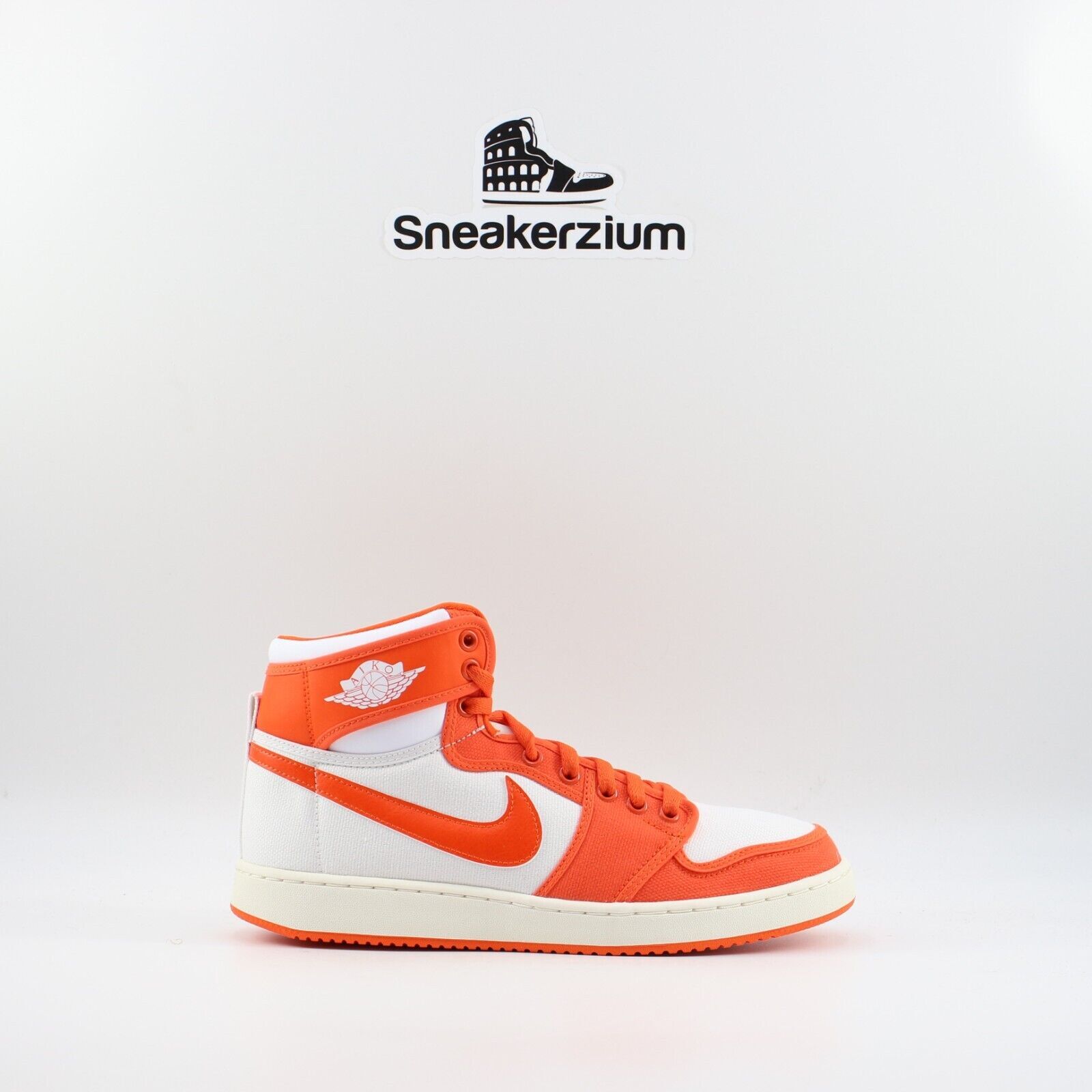 Кроссовки Nike Air Jordan 1 AJKO Rush Оранжево-белые 2022 DO5047-801 мужские, Размер 9 , Новые