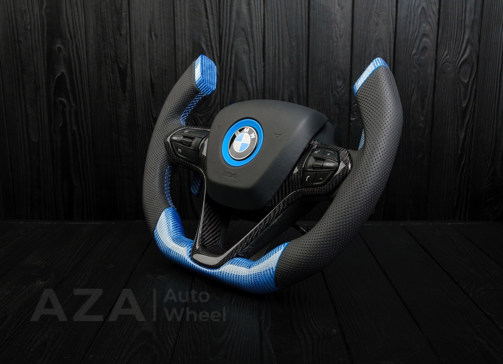 BMW i8 Custom steering wheel Carbon  EXCLUSIVE OEM JET STYLE