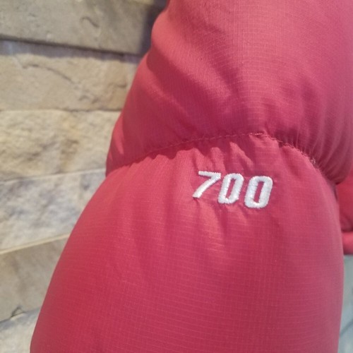 Abrigo de esquí North Face para mujer XS rojo 700 tampón de plumón 96 retro vintage Nuptse - Imagen 4 de 7