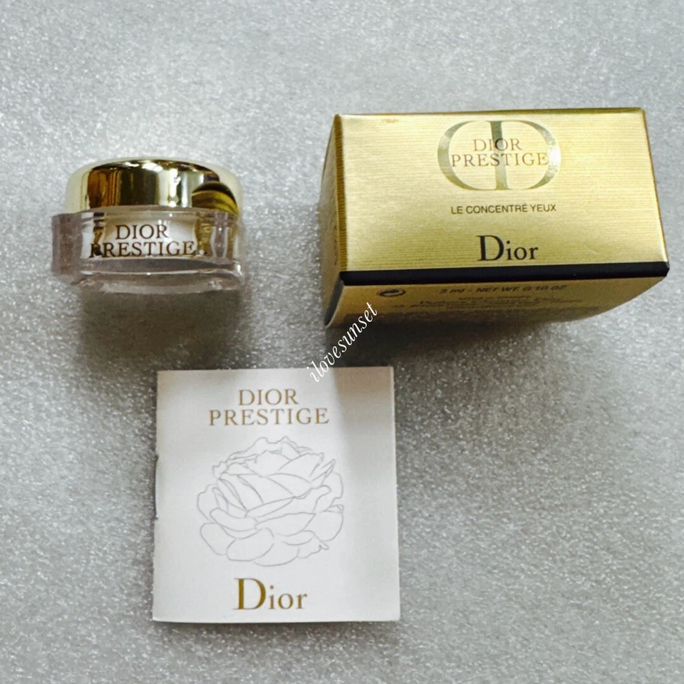 Novo na caixa {DIOR} Prestige Le Concentre Yeux creme para os olhos 0,1 oz/3 ml - Amostra / Tamanho para viagem - Imagem 3 de 4