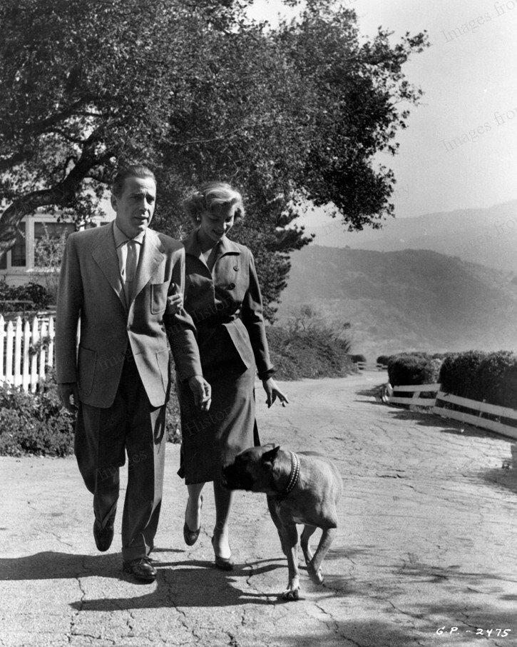 8x10 Print Humphrey Bogart Lauren Bacall Benedict Canyon Home Candid # ...