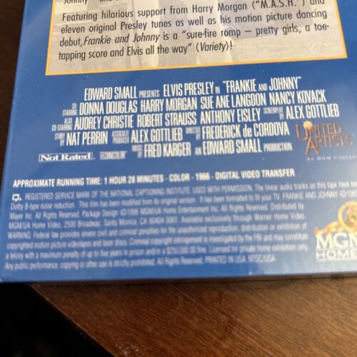 Frankie and Johnny (VHS, 1996, Movie Time) - Picture 4 of 5