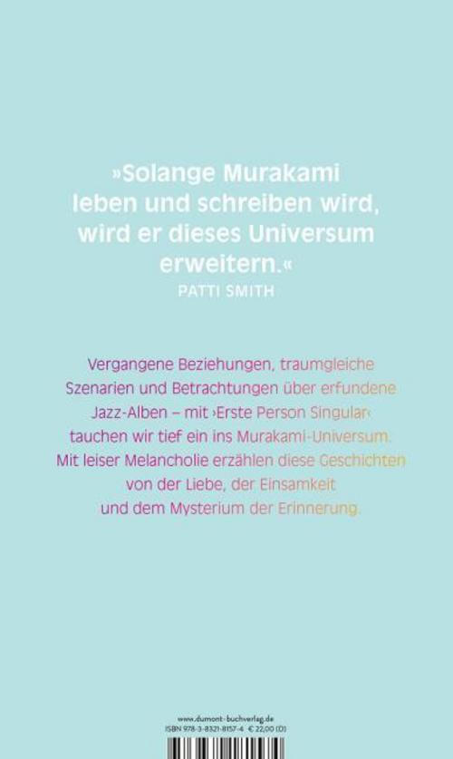 Thumbnail - Haruki Murakami / Erste Person Singular9783832181574