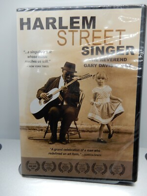 Harlem Street Singer - Reverend Gary Davis Story DVD NEW