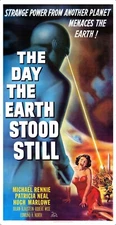 THE DAY THE EARTH STOOD STILL (1951) HUGE 41"x79" restored sci-fi movie poster!
