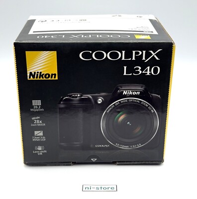 Lens Nikon L340 Camera Excellent Condition】Nikon Digital Camera
