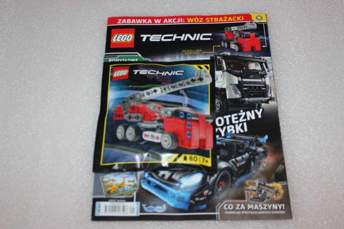 Lego Technic 1/2025 Magazin COMICS Feuerwehrwagen NEU SEALED