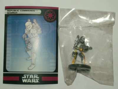 STAR WARS REPUBLIC COMMANDO Nº2 & + TARJETA (ALTURA = 3-4 CM)  (COMBINO ENVÍOS)