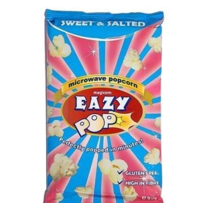 Eazy Pop Mikrowellen-Popcorn S?? & Salzig - 85g - 3er-Packung