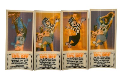 1978-79 Handyman San Diego Clippers Lenticular Lot of 4: Kevin, Kermit, Randy