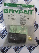 BRYANT 70520-NP 20 AMP 125 VOLT 3 WIRE L5-20 TWISTLOCK PLUG- NEW-B