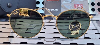 New Ray Ban ROUND METAL RB3447 919/631 Sunglasses Legend  display picture 1
