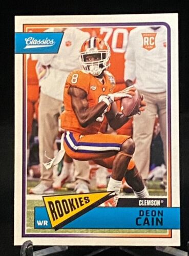 2018 Panini Classics Rookie Card #230 Deon Cain Clemson Tigers - Picture 1 of 2