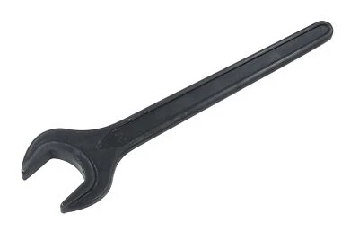 NEILSEN Open Ended Spanner Wrench 38Mm - Black Phosphate Finish
