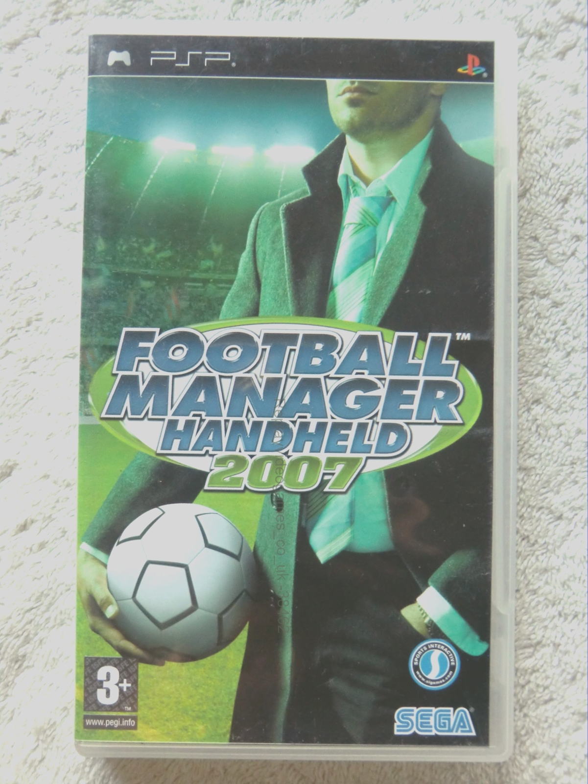 38462 Football Manager Handheld 2007 - Sony PSP (2006) ULES 00549