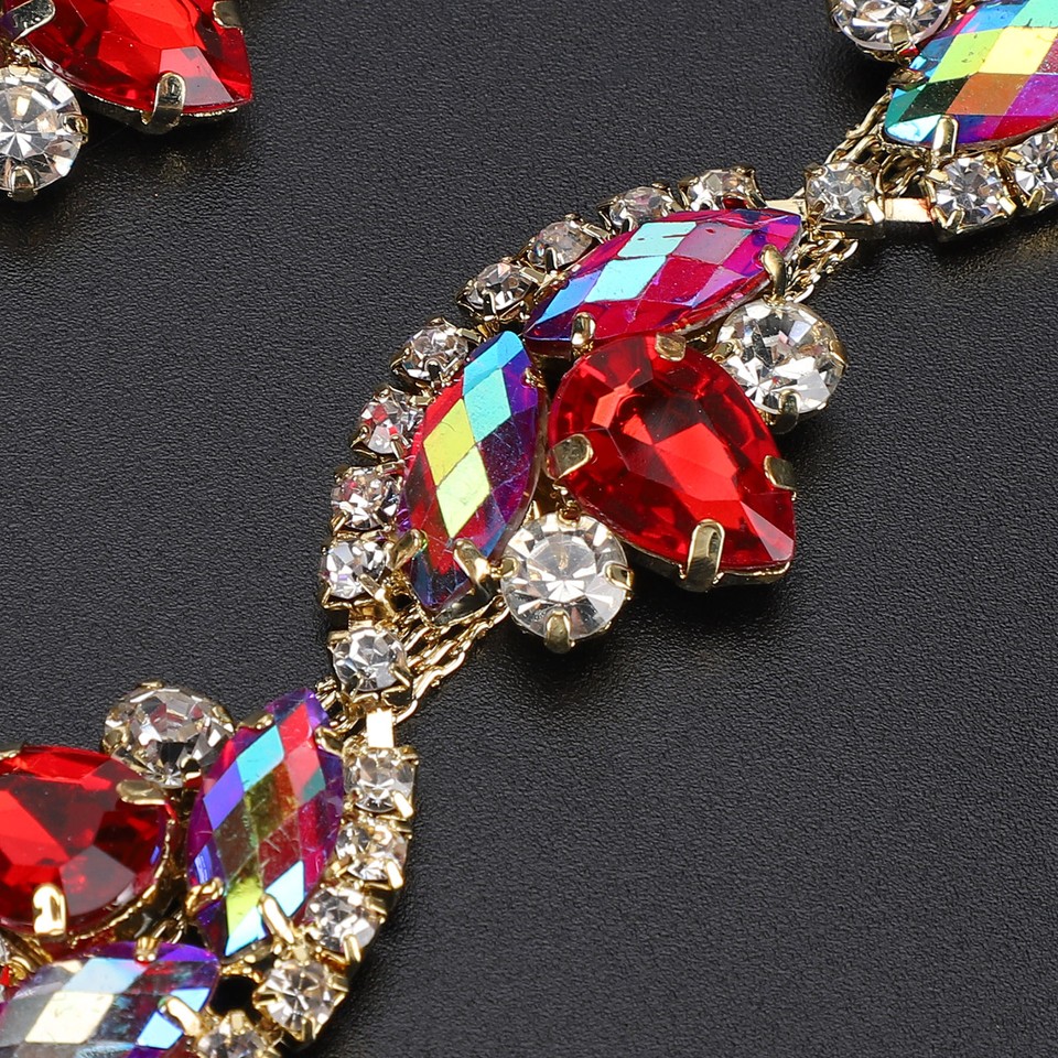 1yd Crystal Beaded Belt Exquisite Wedding Decoration Trim eBay