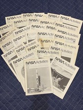 Vintage NASA Activities Publication Lot 31 issues 1983 - 1989 4547
