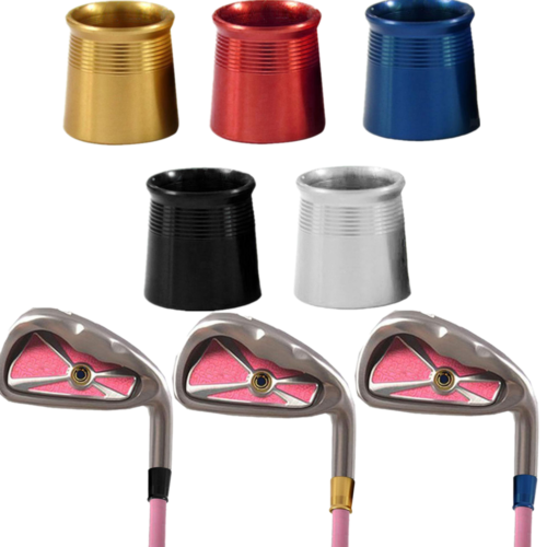 10pcs Golf Ferrule Aluminum For Taylormade PING PXG Callaway Cobra Iron Tip .370 - Picture 1 of 9