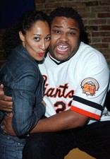 Tracee Ellis Ross Anthony Anderson at The Limited Edition Jordan M- Old Photo