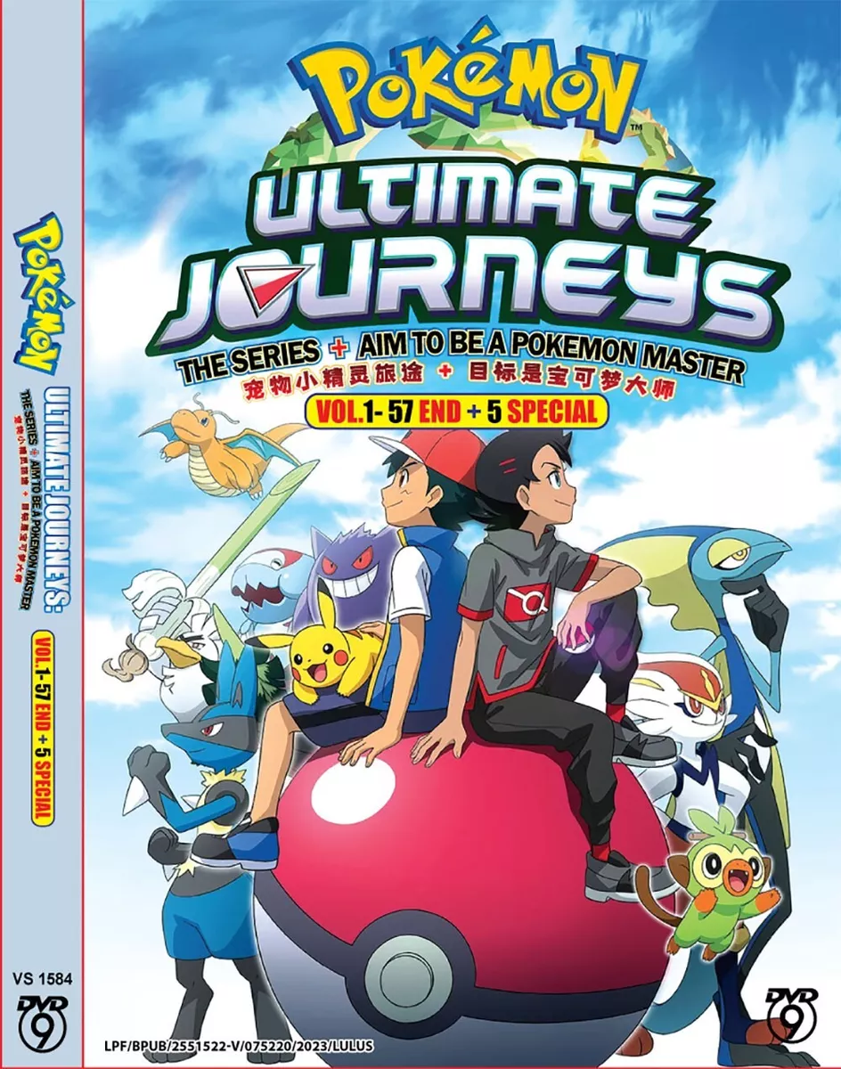 Pokemon Master Journeys DVD