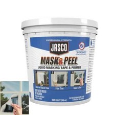 Jasco Liquid Mask And Peel, Liquid Masking Tape  Primer Clear 1 Qt.
