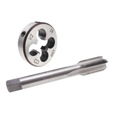1/2-24 Tap & Die Set RH HSS Right Hand Thread...