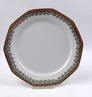 Winterling Marktleuthen Speiseteller mit edlem Golddekor Porzellan 70er Jahre