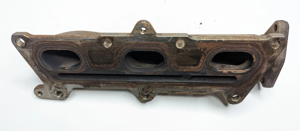 06-11 SAAB 9-3 9-5 CABEZAL Colector de escape delantero 55556230 cilindro 2, 4, 6 Foto 3 de 3