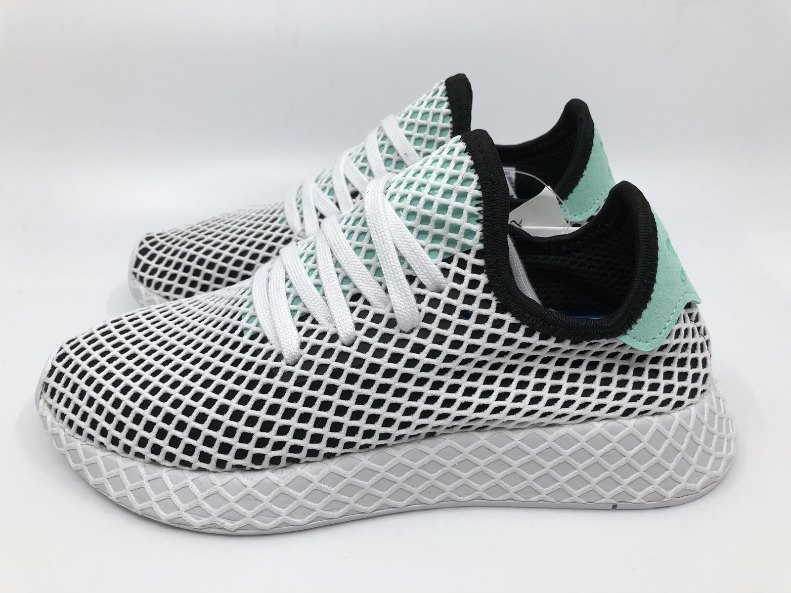 Adidas Deerupt Runner B28076 Gr. 37 1/3 46 2/3 Herren Sneaker schwarz weiß grün Adidas Deerupt Runner B28076 Gr. 37 1/3 46 2/3 Herren Sneaker schwarz weiß grün