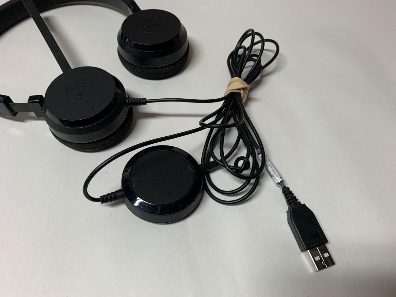 JABRA GN HSC016 EVOLVE 20 STEREO UC CORDED USB HEADSET MIC 1507000HZ 2