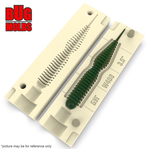 Esca fai da te stampo da pesca plastica morbida esca Plastisol pugnale basso - Foto 1 di 3