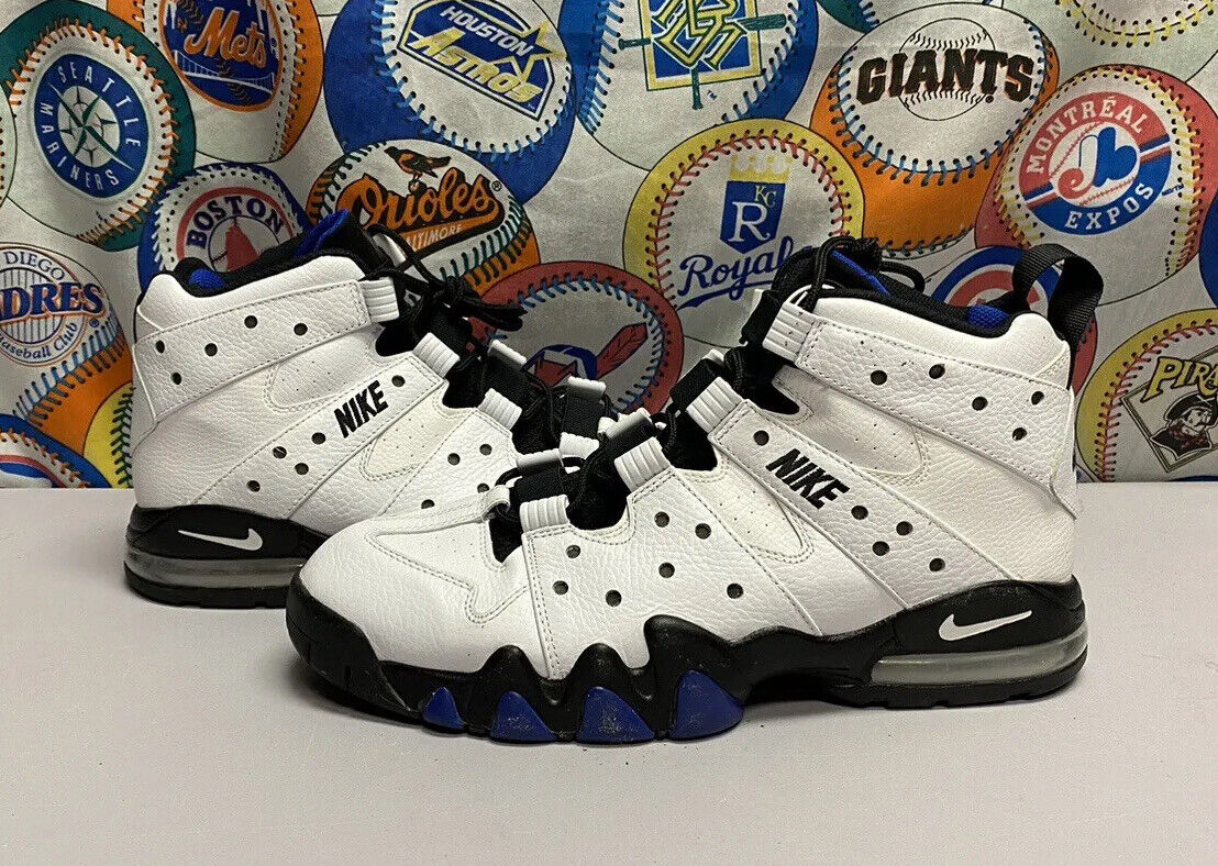 Nike Air Max2 Cb 94 White Purple Black Size 13 Authentic Nike Air Max2 Cb 94 White Purple Black Size 13 Authentic