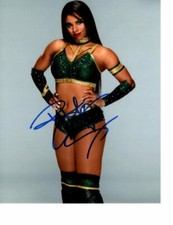 WWE Renee Michelle 8X10 autograph PHOTO (Drake Maverick wife) 24/7 Champion 