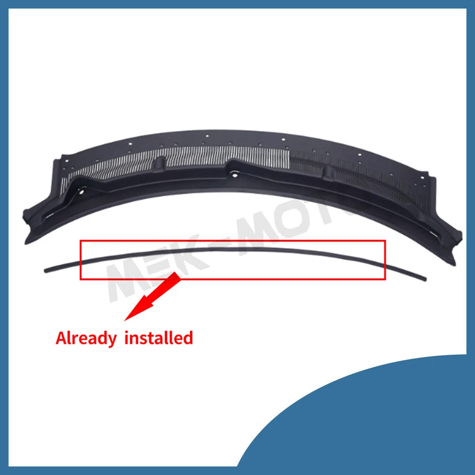 BB5Z78022A68AA Top Windshield Cowl Grille For Ford Explorer 2011-2019 - Image 2 of 4