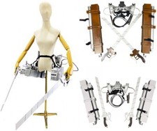 Attack on Titan Eren Jaeger Cosplay 3D Maneuver Gear DIY Kits 1:1 Wearable Props