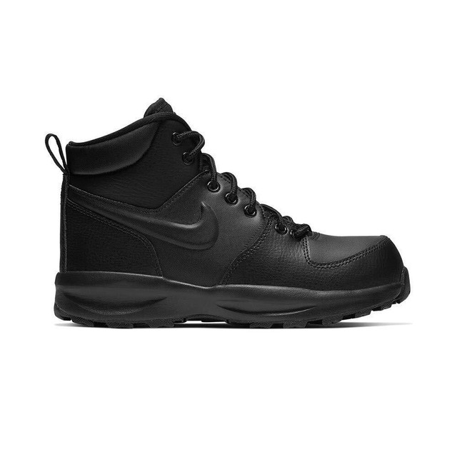 Nike Manoa Black Leather Work Winter 