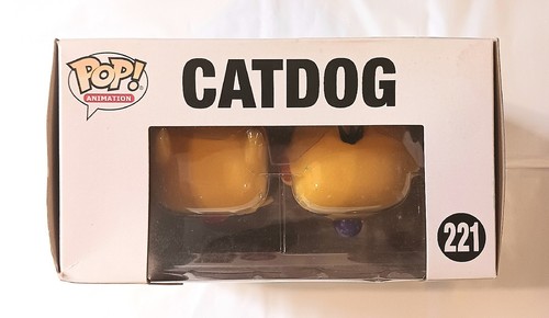 Funko Pop! Tv: CatDog Flocked 2017 Exclusive #221 Viynl Figurine - Picture 5 of 5