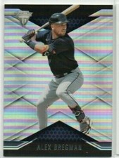  2021 Panini Chronicles Houston Astros Alex Bregman Titanium card